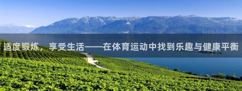意昂4登录：适度锻炼，享受生活——在体育运动中找到乐趣与健康平衡